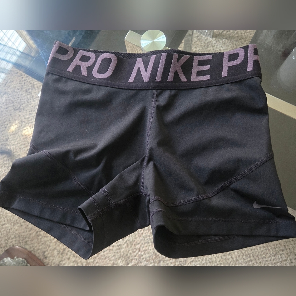 Nike Women's Black Pro Shorts